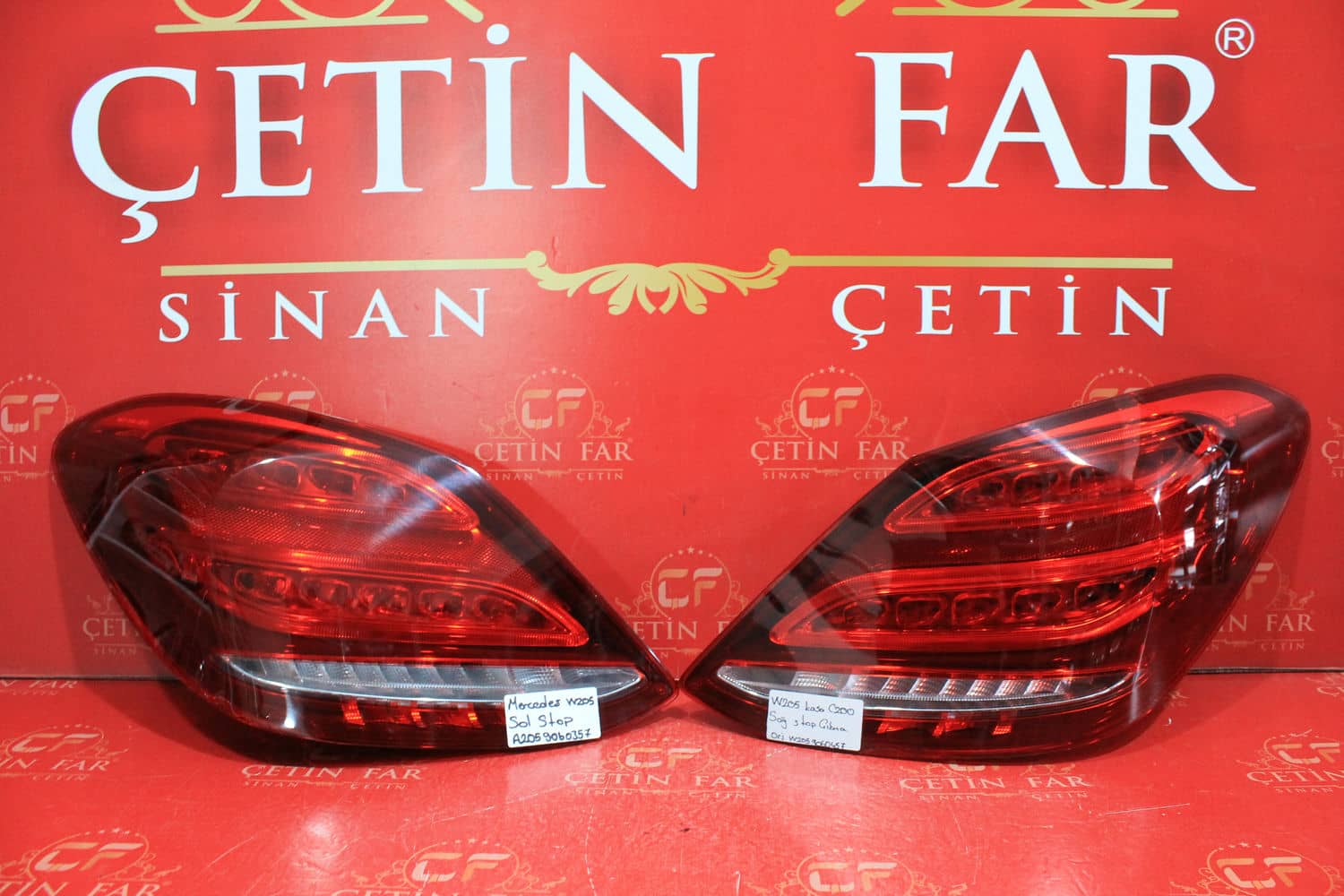 Mercedes-Benz C MERCEDES W205 C200 SAĞ SOL LED STOP ORJ